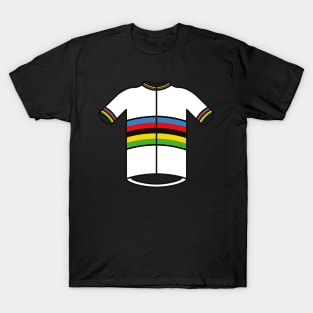 World Champs Cycling Jersey Pattern T-Shirt